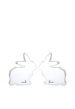 RABBIT DETAIL - Ohrringe - silver-coloured