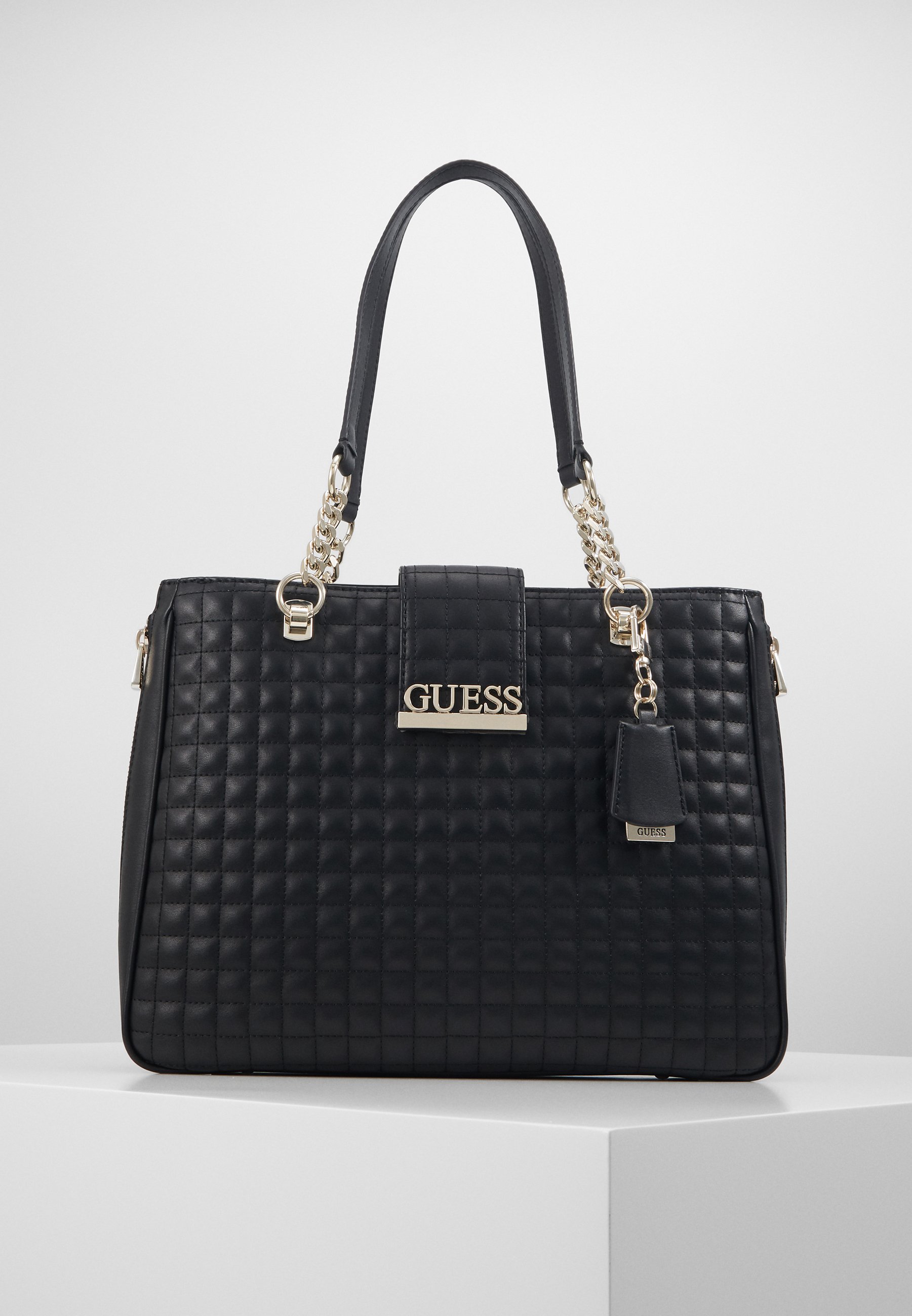 Guess MATRIX ELITE CARRYALL Håndveske blacksvart Guess MATRIX SHOULDER BAG Håndveske blacksvart Zalando.no