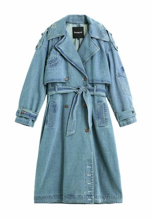 Desigual, Trenchcoat - blue