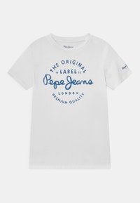 Pepe Jeans KWAN - Camiseta estampada - optic white