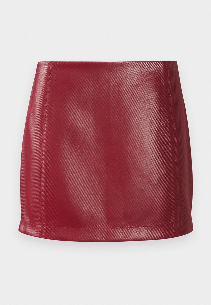 MAX&Co. Minirok donkerrood