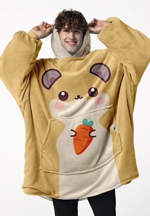 BLANKET HAMSTER - Hoodie - beige