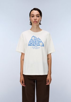 Napapijri, - T-shirt z nadrukiem
