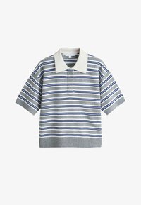 Sélectionné, grey blue stripe
