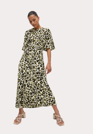 CAPE SLEEVE - Maxikjoler - yellow mix