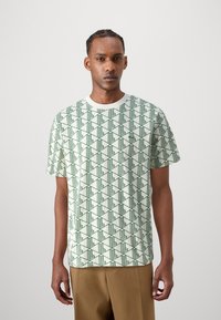Lacoste - T-shirt med print - lapland/green Miniatyrbild 1