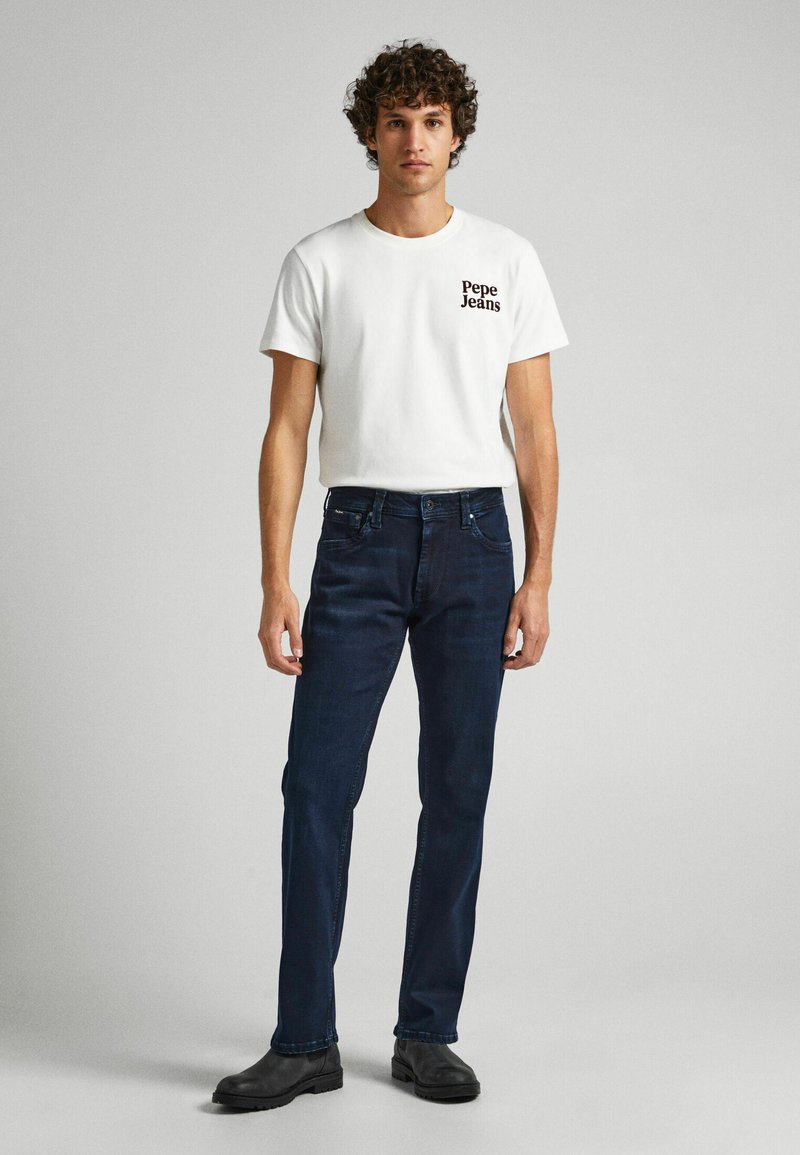 Pepe Jeans Straight leg jeans blauw denim/bluedenim Pepe Jeans Straight leg jeans blauw denim/bluedenim
