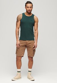 Superdry & Co ESSENTIAL LOGO - Top - buck green marl