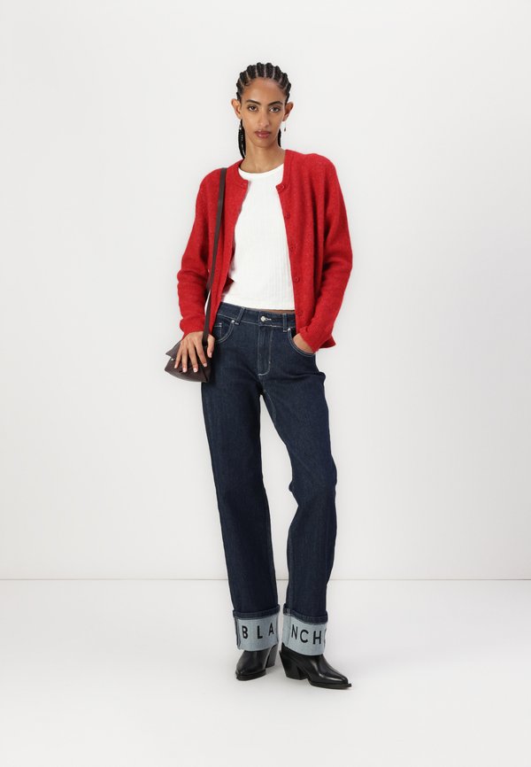 SHORT CARDIGAN - Cardigan - scarlet sage4