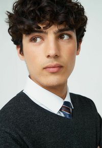 Next RICH V-NECK - Neule - charcoal grey