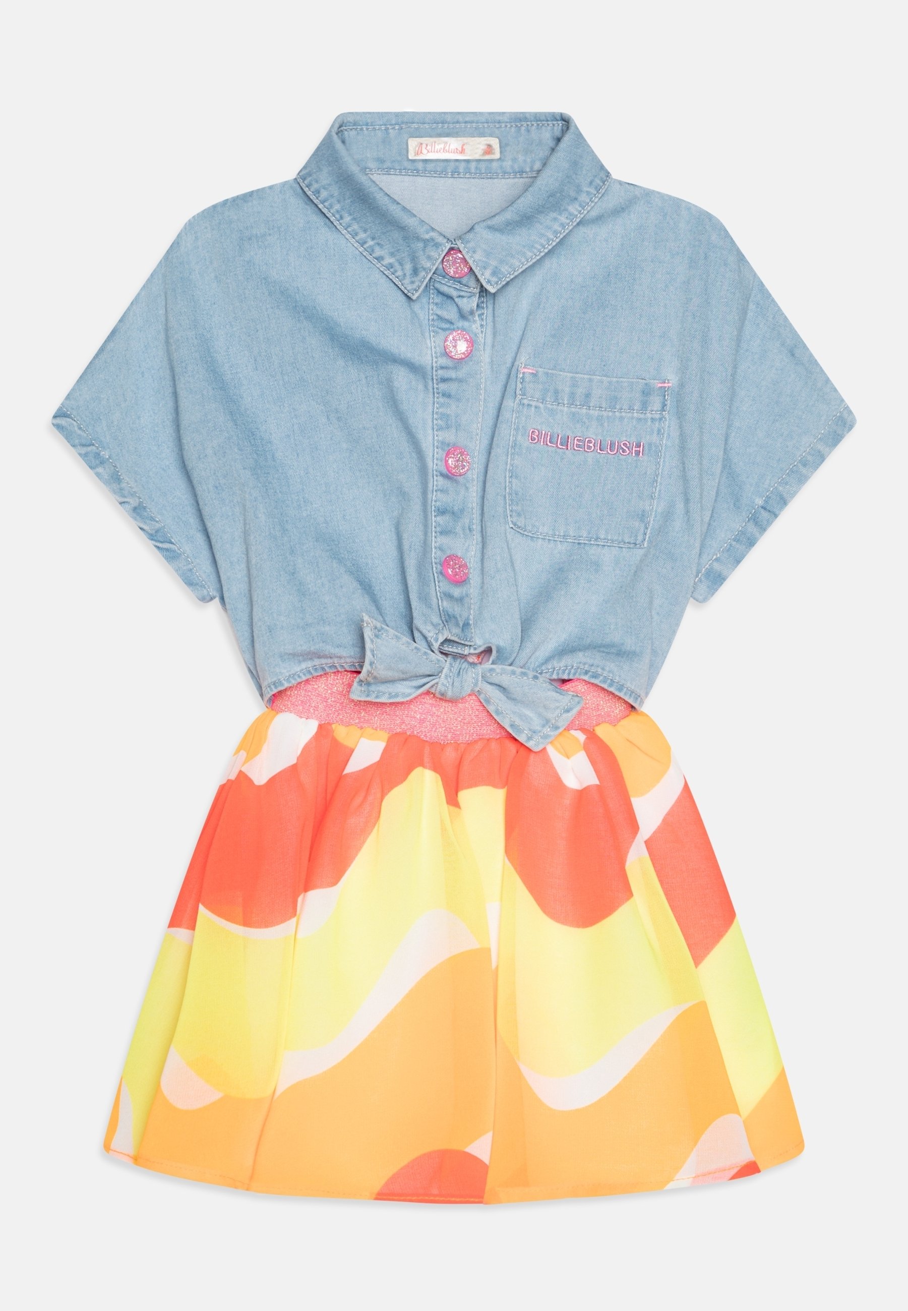 Billieblush Denim dress - blue denim - (Pre-owned) - Zalando.ie