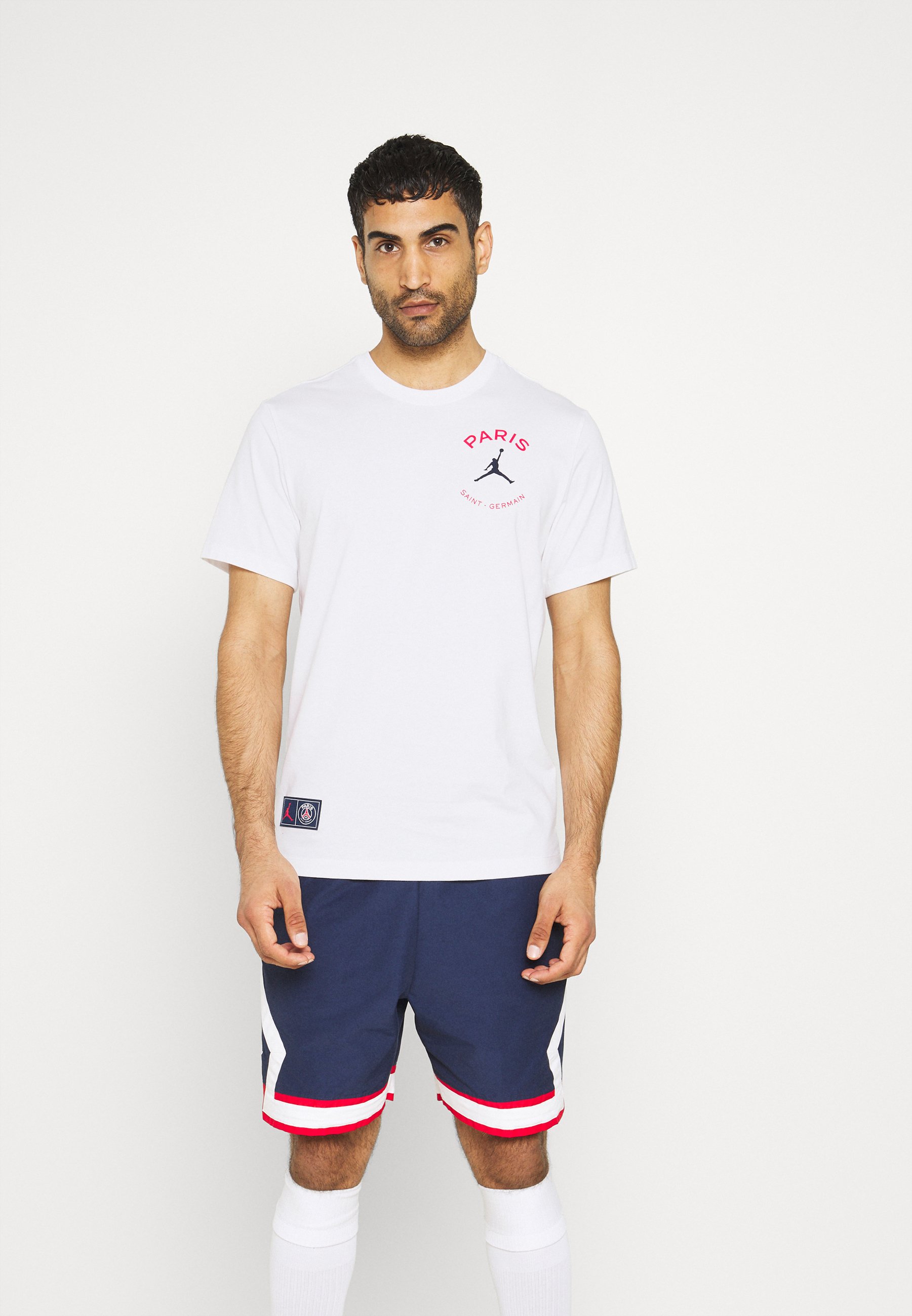 Nike Performance PARIS ST. GERMAIN LOGO TEE - Fanartikel - white/wit -  Zalando.nl