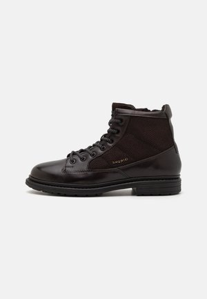 Lace-up ankle boots - mid brown/dark brown