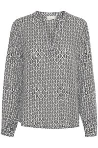 KAFANA TILLY - T-shirt à manches longues - black /chalk