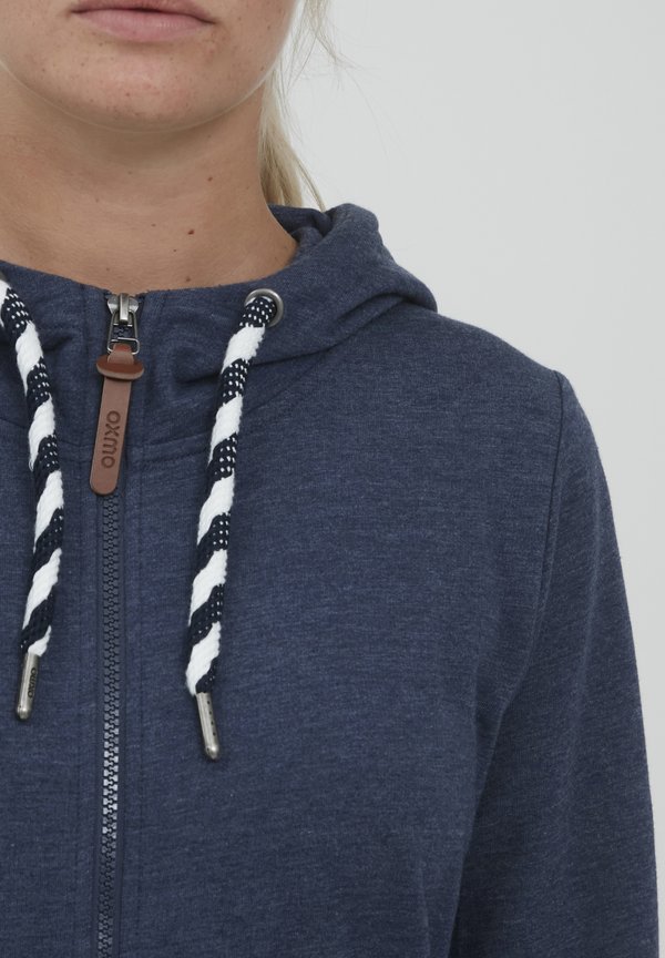 OXWanda - Zip-up sweatshirt - ins bl mel4
