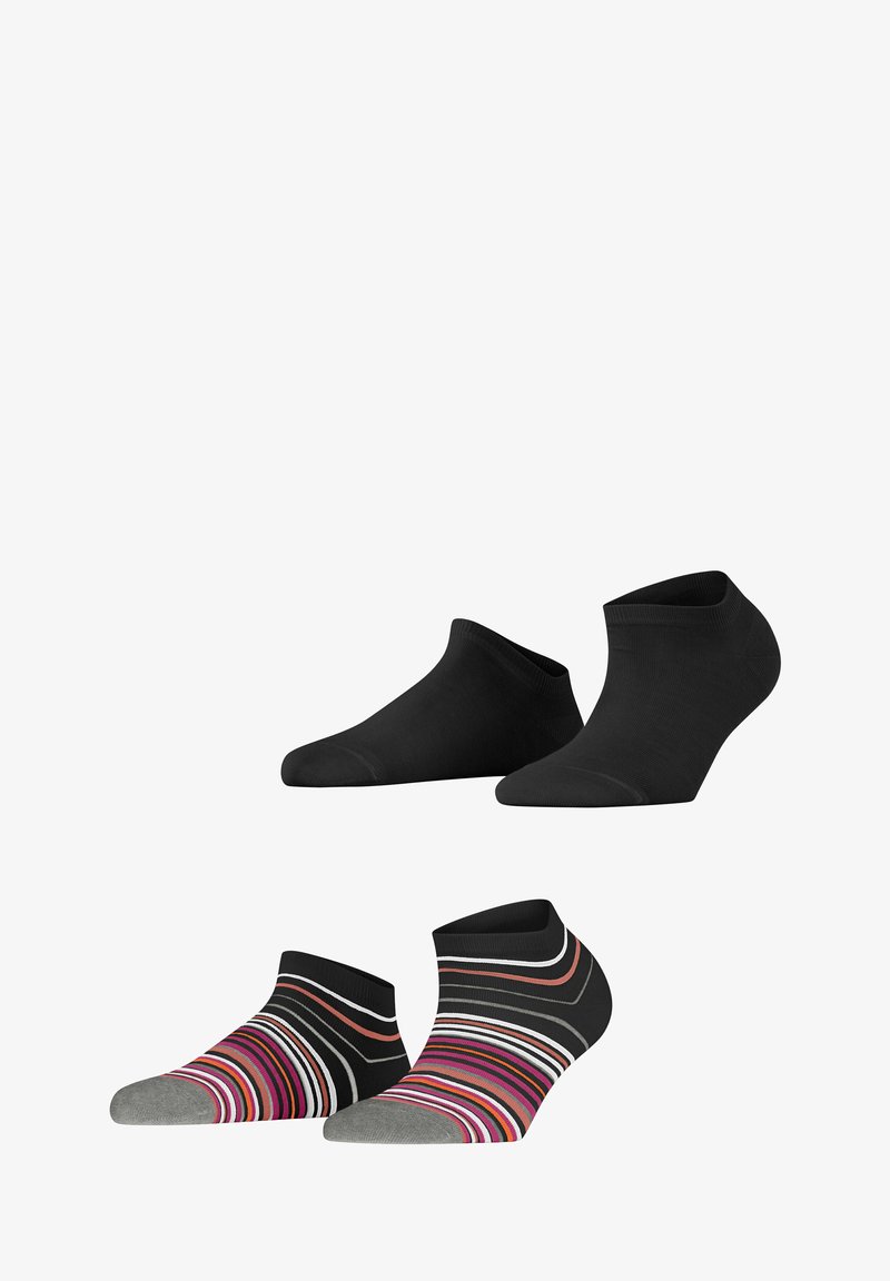 Esprit Multi Stripe 2-Pack - Socken - black