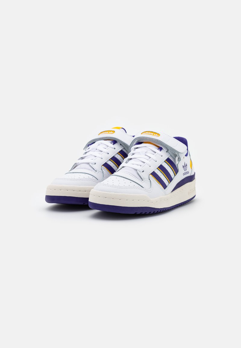 adidas purple and gold