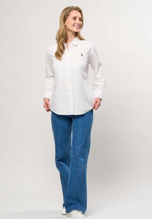 U.S. Polo Assn. UWGINA - Gombos blúz - white