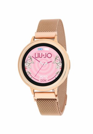 ROUND - Smartwatch - rose gold coloured