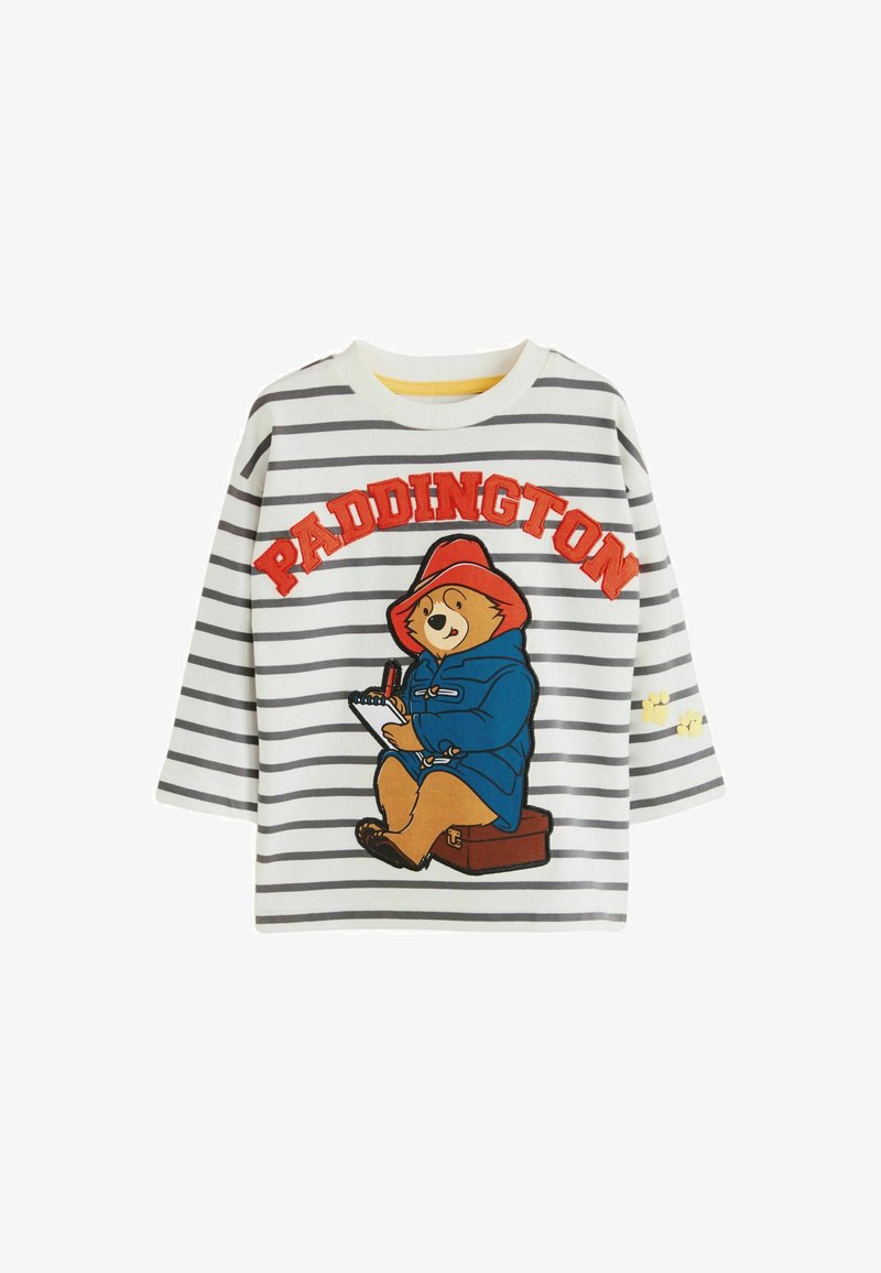 Next BEAR STRIPED - REGULAR FIT - Hosszú ujjú felső - white