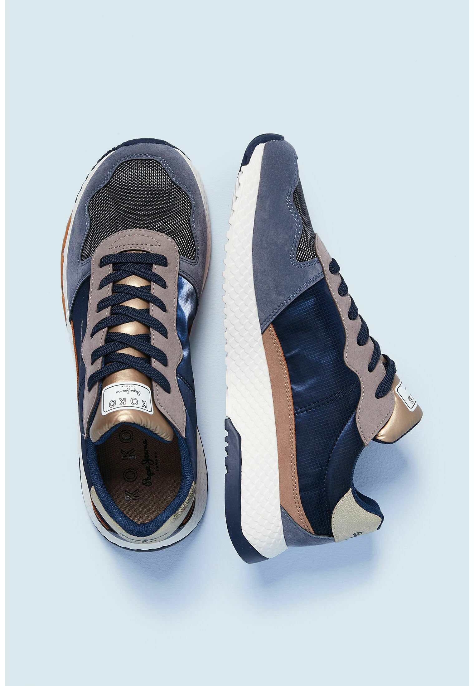 Pepe Jeans KOKO ESSENCE - Trainers - dk denim/dark blue - Zalando.de