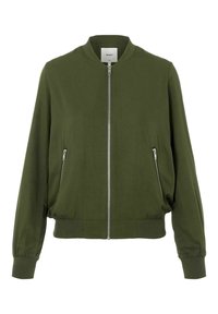 Object Tröja med dragkedja - mottled green