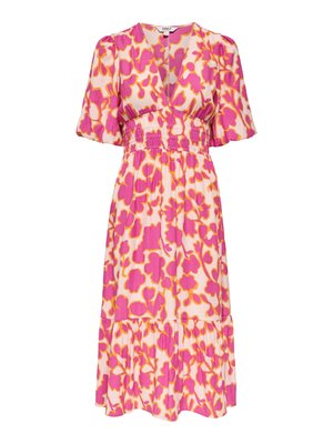 ONLY, KLEID ONLAURI KURZES KLEID - Maxi-jurk - cloud dancer