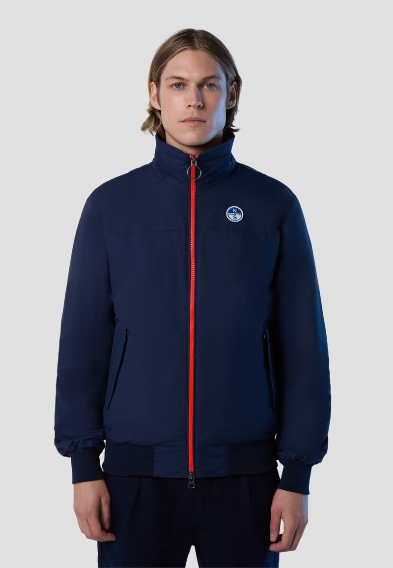 North Sails North Sails Blue Polyamide Men's Jacket | SALE € 112,- (50% Korting