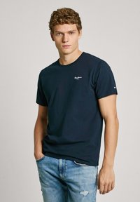 Pepe Jeans - ORIGINAL BASIC - Basic T-shirt - dulwich blue Thumbnail Image 1