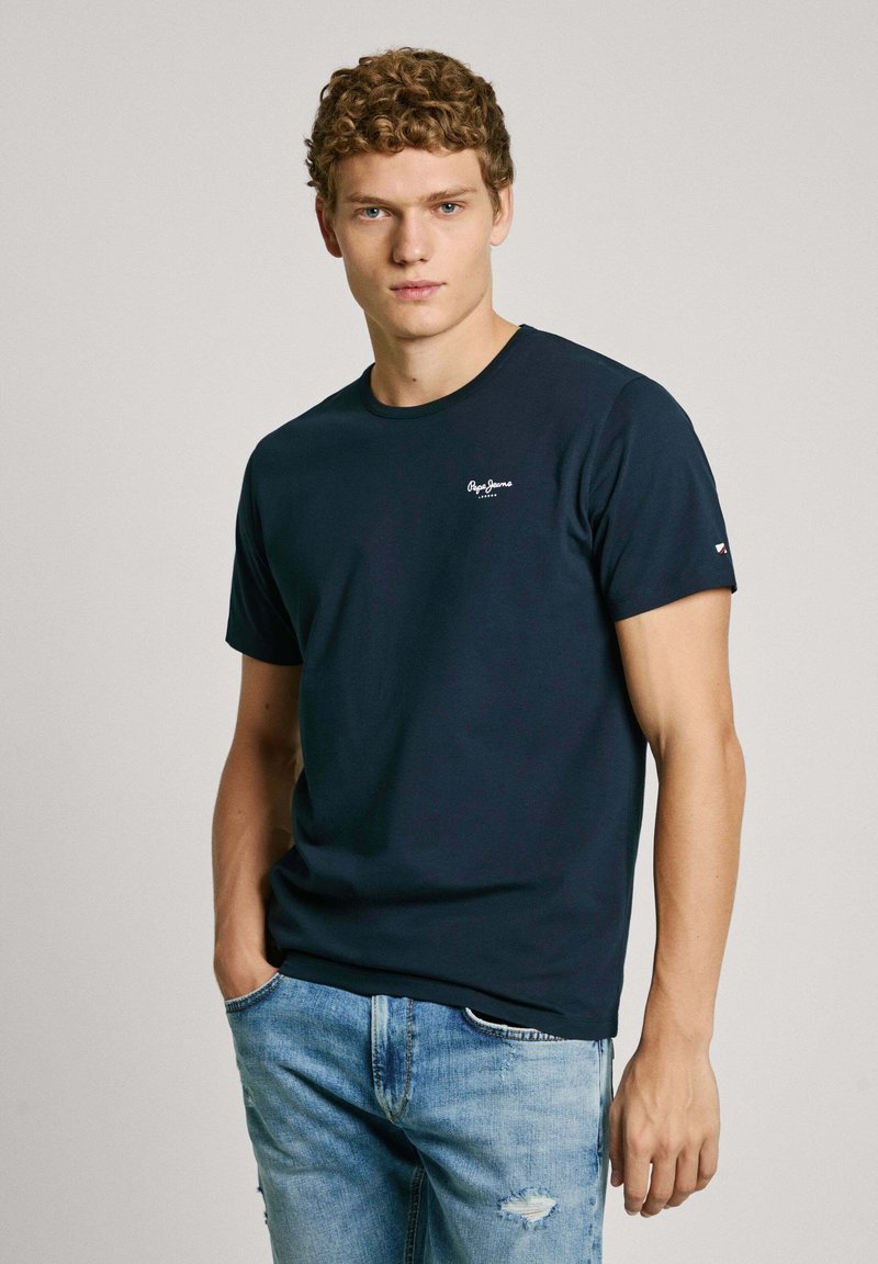 Pepe Jeans - ORIGINAL BASIC - Basic T-shirt - dulwich blue, Enlarge