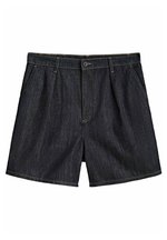 Massimo Dutti Darted Denim Shorts Blue Zalando Co Uk