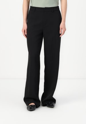 ONLCHARMING WIDE PANT - Bukse - black