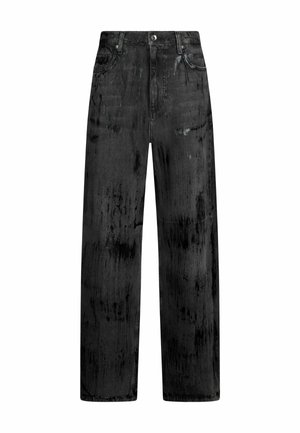 LIU JO MIT BESCHICHTUNG - Wide leg - black
