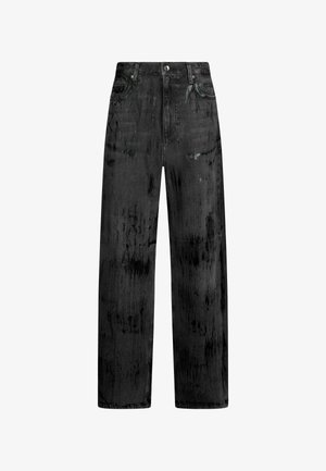 LIU JO MIT BESCHICHTUNG - Wide Leg - black