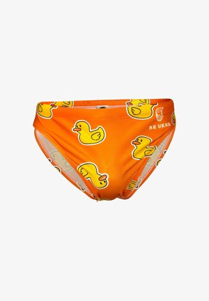 Mr Ukko, SUNNY QUACKERS - Badehose Slip - ducks orange