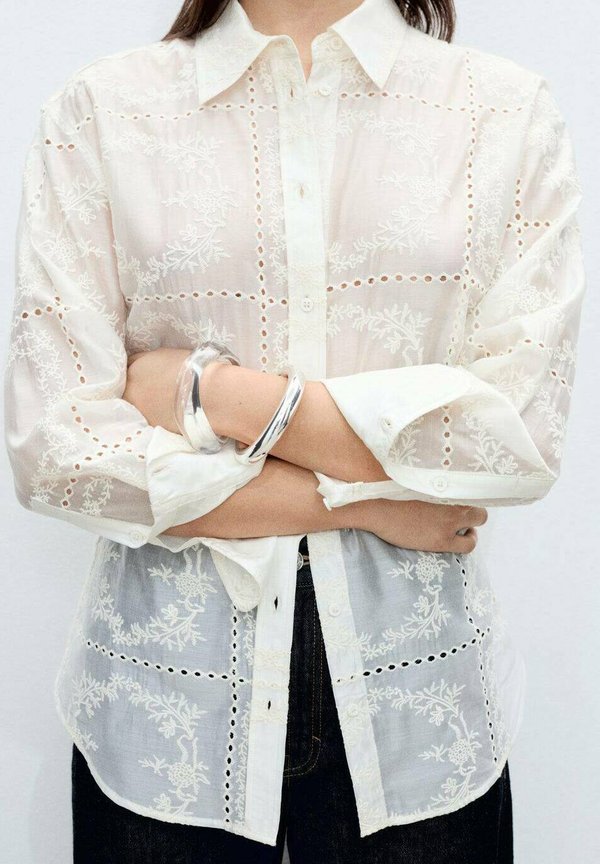 AURELIA - Button-down blouse - ecru4