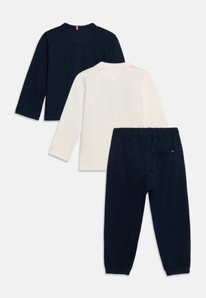 Tommy Hilfiger, TEE CREW SET UNISEX - Strickjacke - dark blue