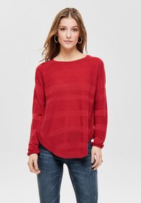ONLY ONLCAVIAR - Jumper - high risk red