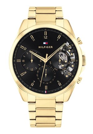 Chronografinis laikrodis - gold coloured black
