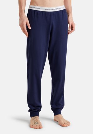 United Colors of Benetton WITH ELASTIC LOGO - Pyjama bottoms - blue