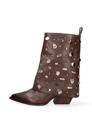 Stivaletti texani / biker - marrone scuro