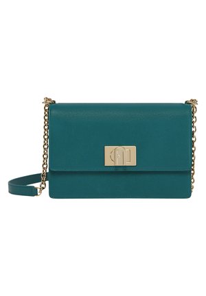 Borsa A Tracolla Donna FashionPuzzle - Pelle Sintetica Morbida Con Dettagli Dorati - Foto 8