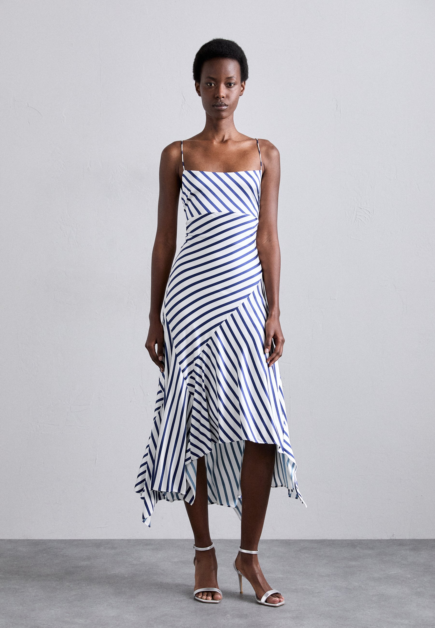 Alice + Olivia ROSA MIDI SLIP DRESS - Cocktailkleid/festliches  