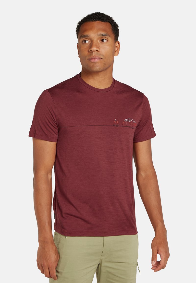 icebreaker Camiseta estampada - port