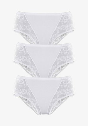 LASCANA, 3 PACK - Slip - weiß