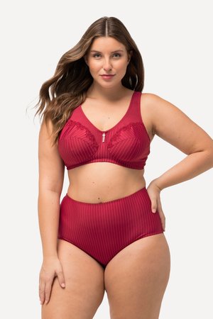 Ulla Popken, Slip - dark red