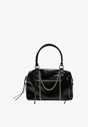 Bershka WITH CHAIN - Sac à main - black
