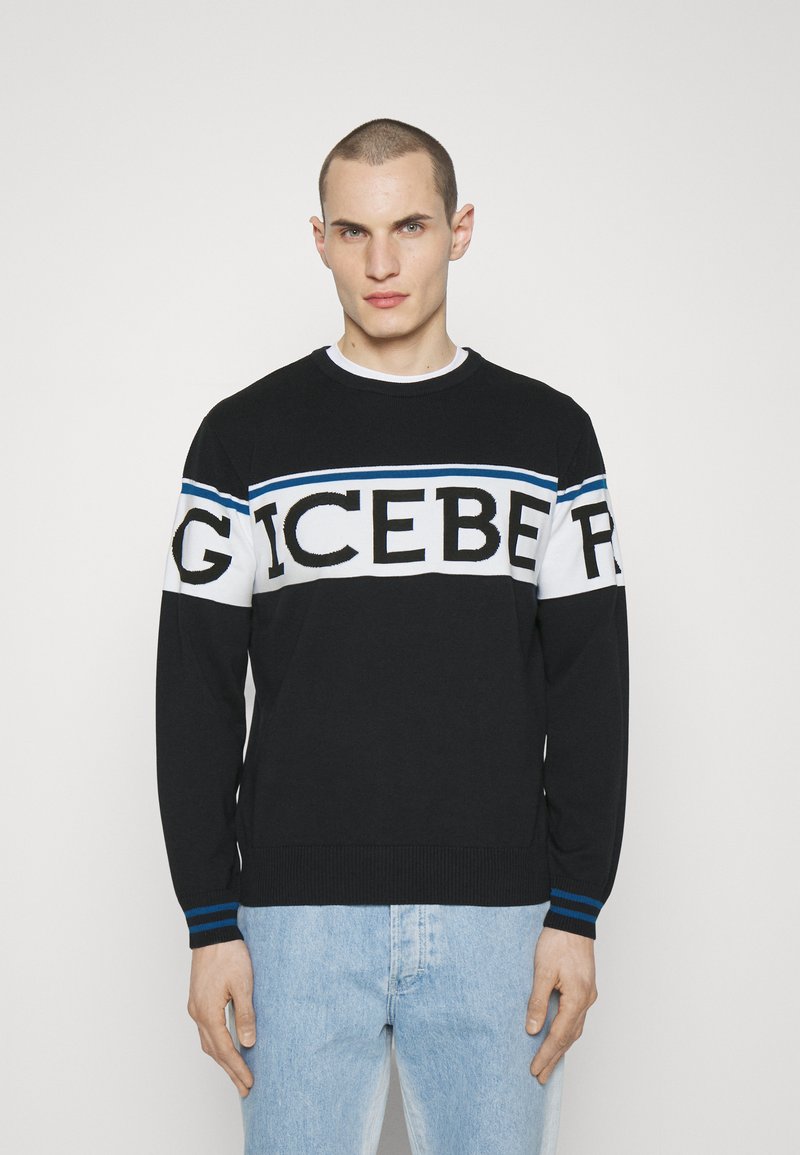 Iceberg - MAGLIA GIROCOLLO - Maglione - blu classico, Ingrandire