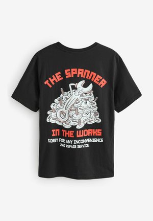 Next GRAPHIC - T-shirt print - black