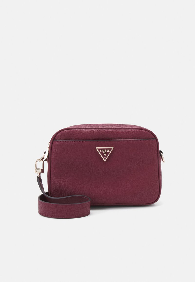 Guess MERIDIAN  - Borsa a tracolla - burgundy